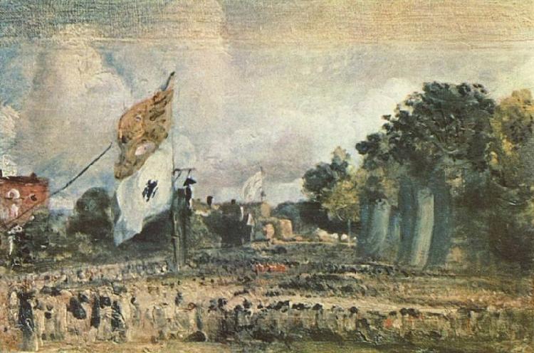 John Constable Das Waterloo-Fest in East Bergholt China oil painting art